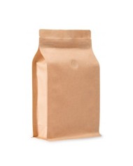 BP pocket KRAFT brown with ZIP and valve