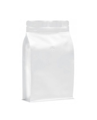 BP pocket white matt with ZIP and valve