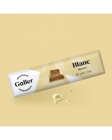J.Galler - White chocolate Manon Blanc