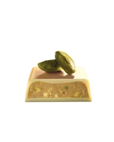 J.Galler - White chocolate Pistaches Fraiches Blanc