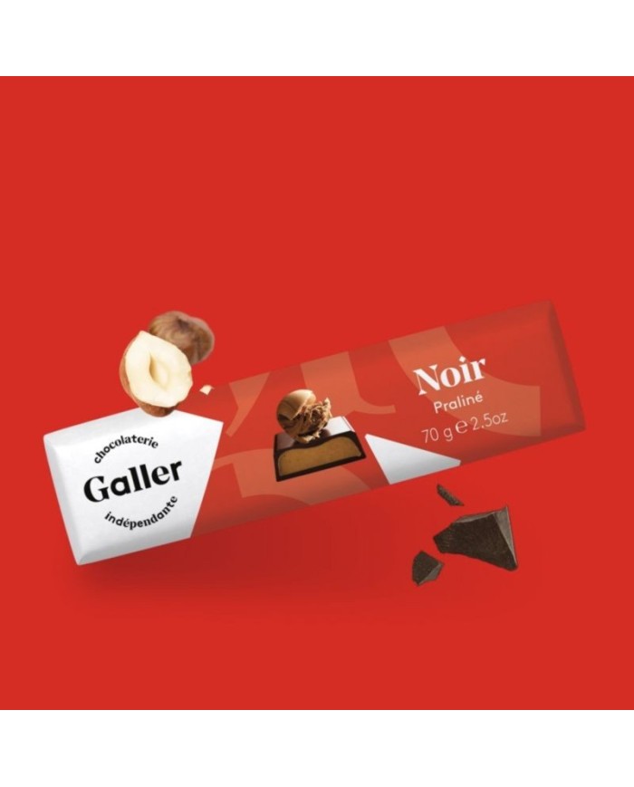 J.Galler - Dark chocolate Praliné Noir