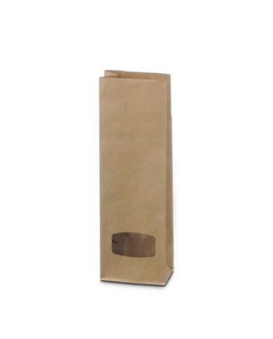 Two layer bag with window