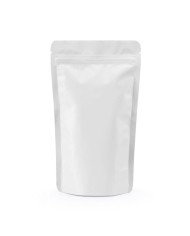 Doypack ZIP vrecko matné biele s Al