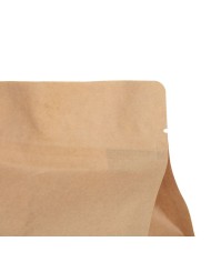 BP brown KRAFT bag with ZIP