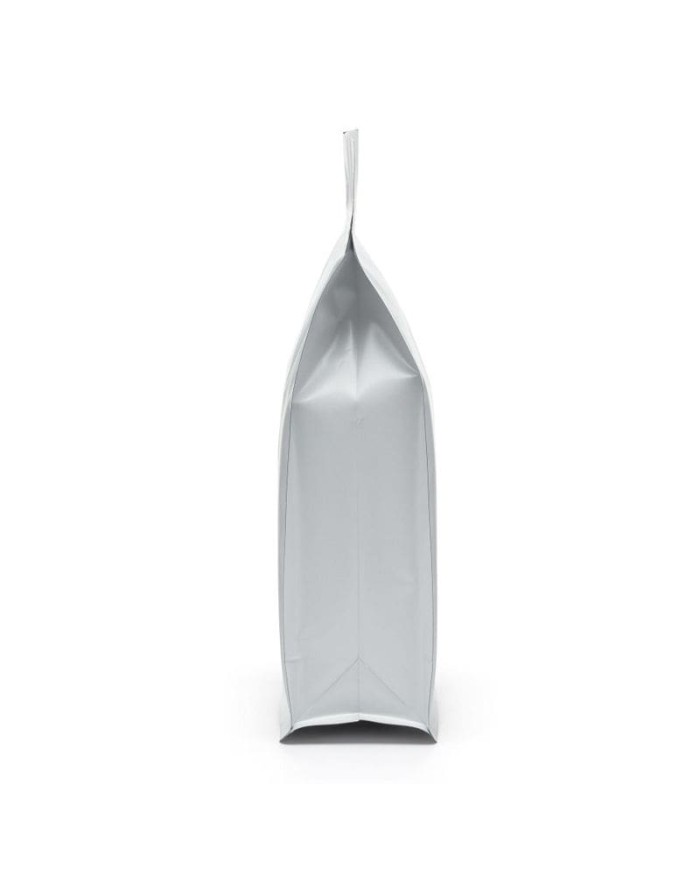 BP bag white matt with ZIP
