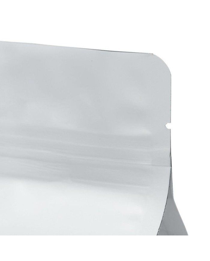 BP bag white matt with ZIP