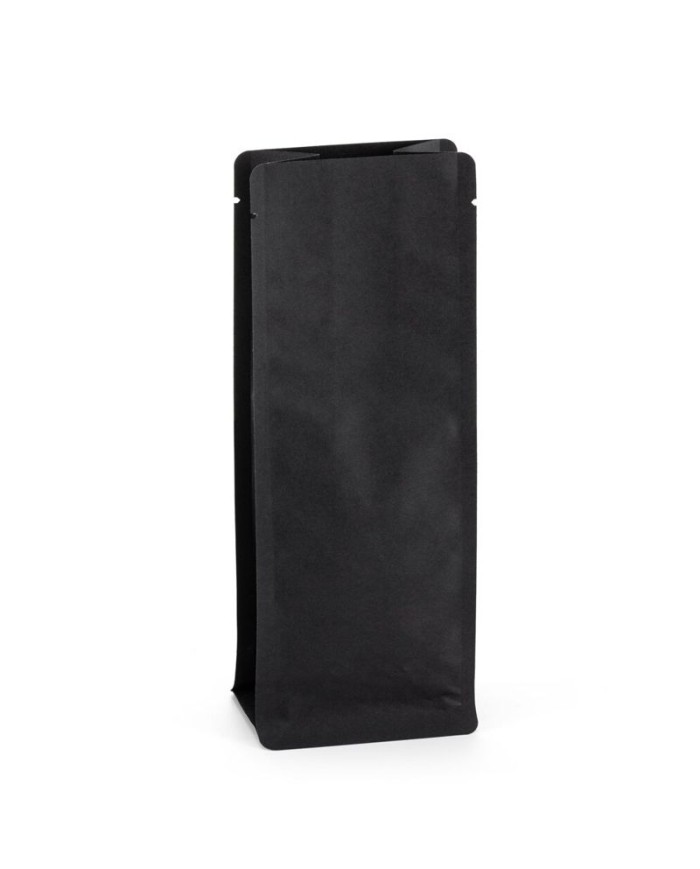 Kraft bag without Al layer black without ZIP