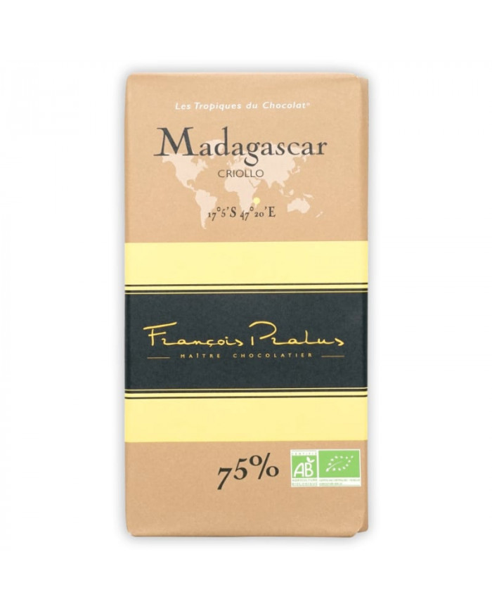 F.Pralus - Organic Madagaskar Criollo 75%