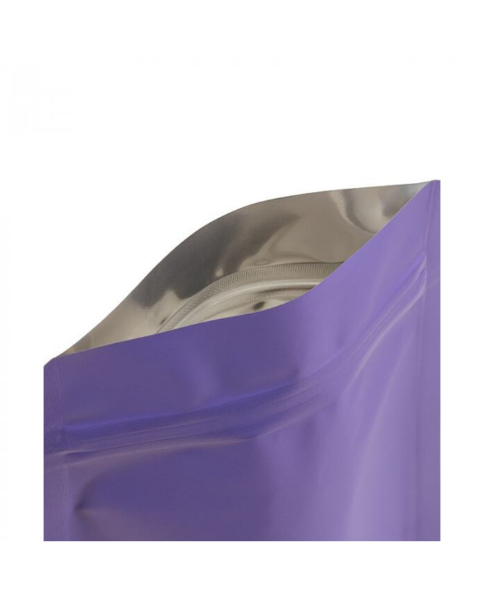 Doypack with ZIP violet matte