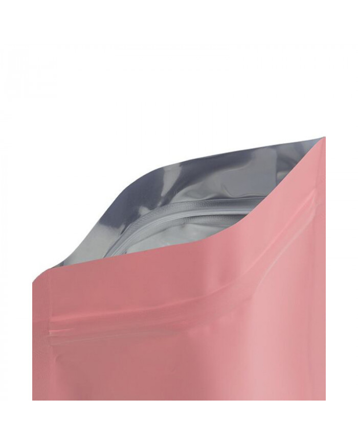 Doypack so ZIP ružový matný