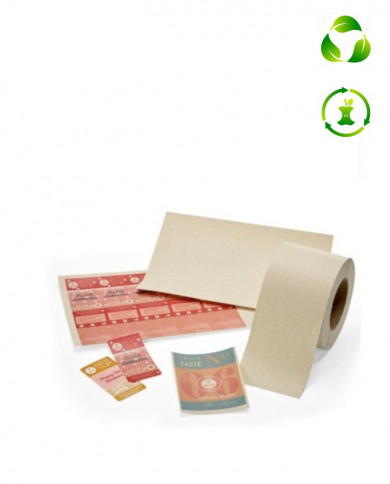 Label from “grass paper”