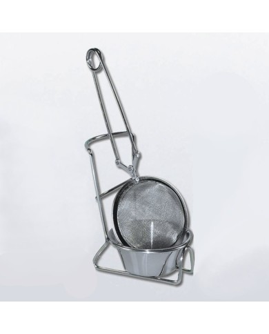 Tea strainer with pad