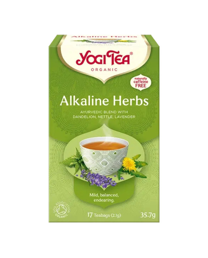 Yogi Tea Alkalické bylinky BIO