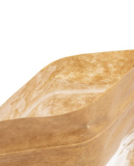 Doypack ZIP kraft hnedý s okienkom